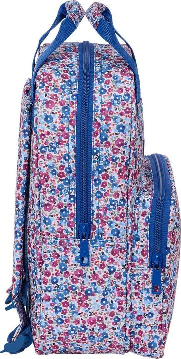 Produktbild Nait Nait Schulrucksack Flores coimbra azul Blau 20 x 28 x 8 cm