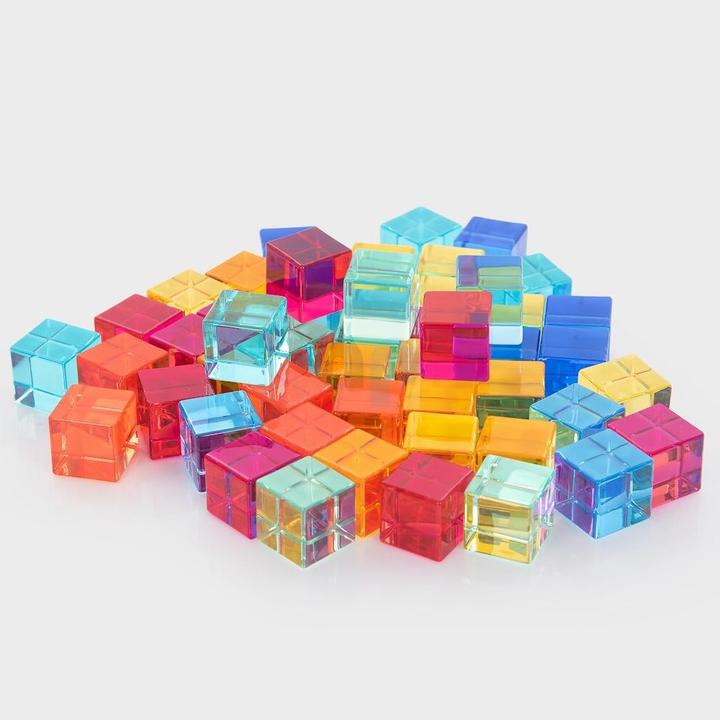 Immagine prodotto TickiT 50 cubi acrilici colorati e trasparenti