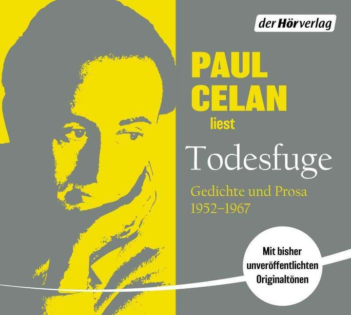 Produktbild Todesfuge (Paul Celan, Deutsch)