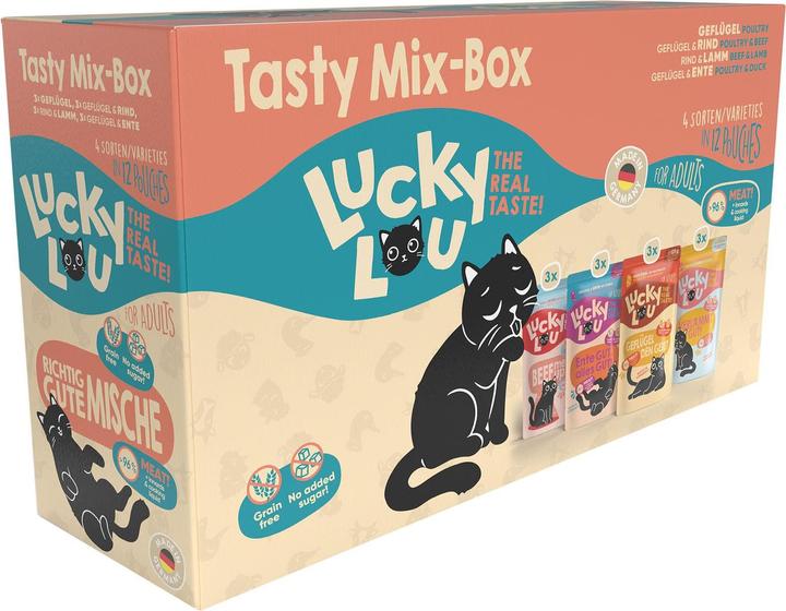 Actual product image Lucky Lou Tasty mix (Senior, Adult, 12 pcs., 1500 g)
