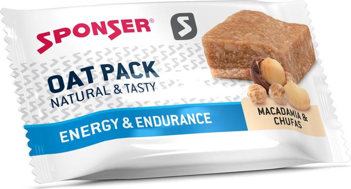 Actual product image Sponser Oat Pack (Macadamia nut, Chufas, 1 pcs., 60 g)
