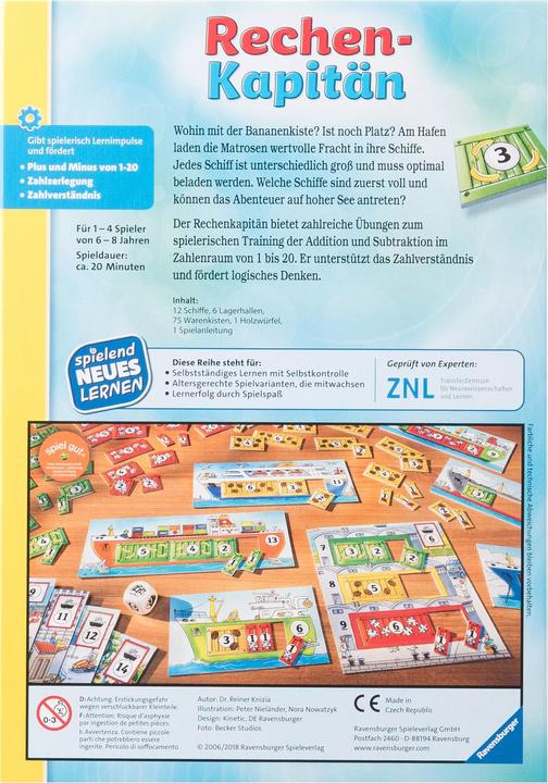 Ravensburger Capitano di rastrelliera (Tedesco)