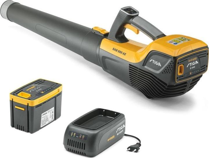 Actual product image Stiga SAB 500 AE Set (Rechargeable battery operated, Leaf blower)