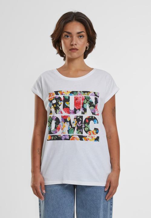 Image du produit Merchcode Ladies RUN DMC Floral Tee (XS)