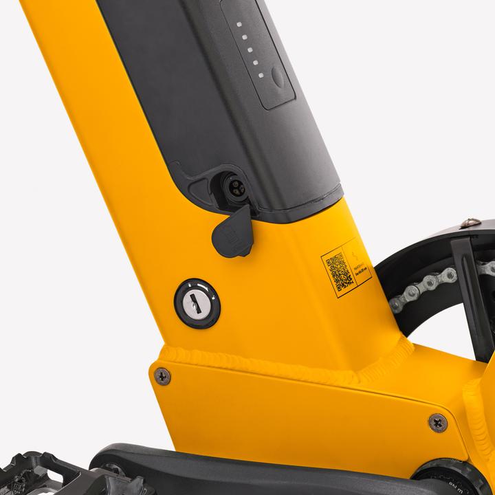 Image du produit Btwin Vélo utilitaire électrique Cargobike R500E Longtail V2 jaune