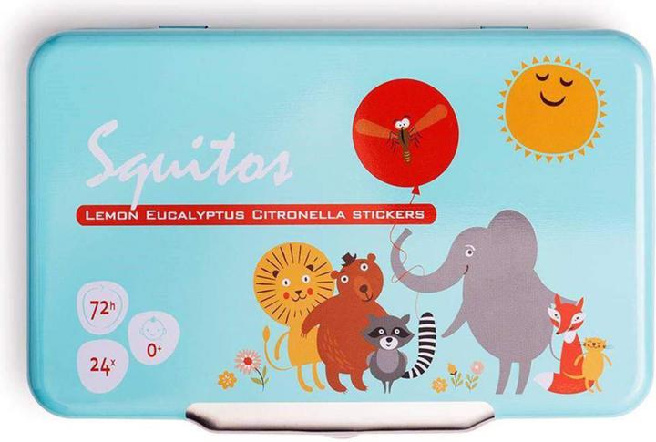 Actual product image Squitos Mosquito repellant patches