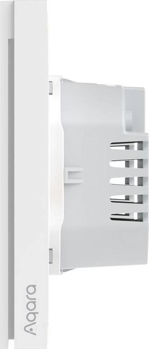 Actual product image Xiaomi Smart Wall Switch H1 White With Neutral, Double Rocker (Zigbee)