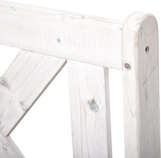 Image du produit Swisshandel24 Gartensitzbank 2-Sitzer mit Stauraum Tanne 115x61x85 cm