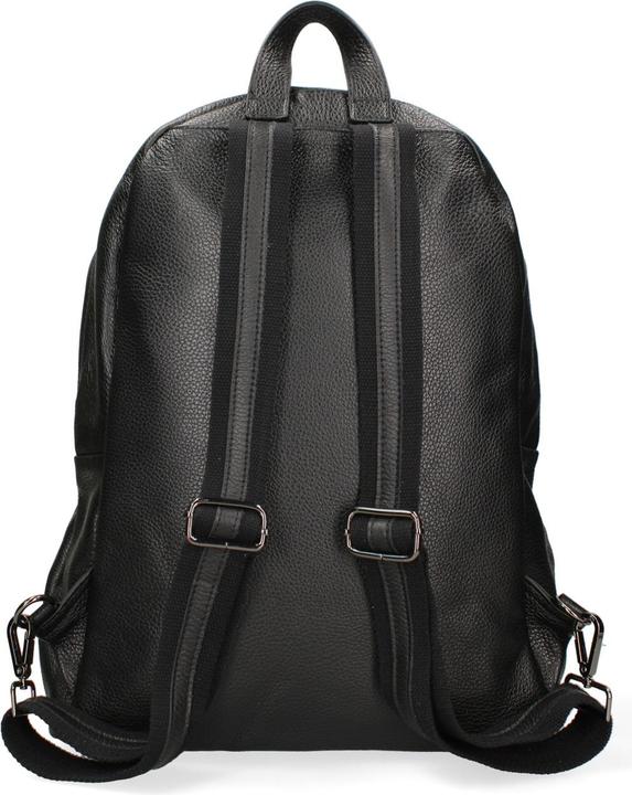 Image du produit John Richmond Herren Rucksack Aus Echtleder - Obsidian Lux Modell - 41.0 X 30.0 X 16.0 Cm