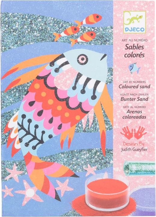 Actual product image Djeco Crafting Coloured Sand