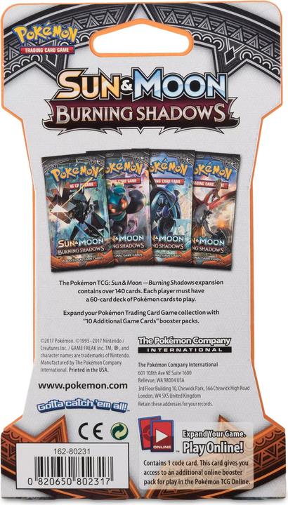 Immagine prodotto Pokémon Burning Shadows (Inglese, Pacchetto Booster)