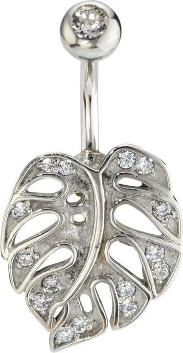 Bijouteria Bauchpiercing (Kristall, Chirurgenstahl 316L)