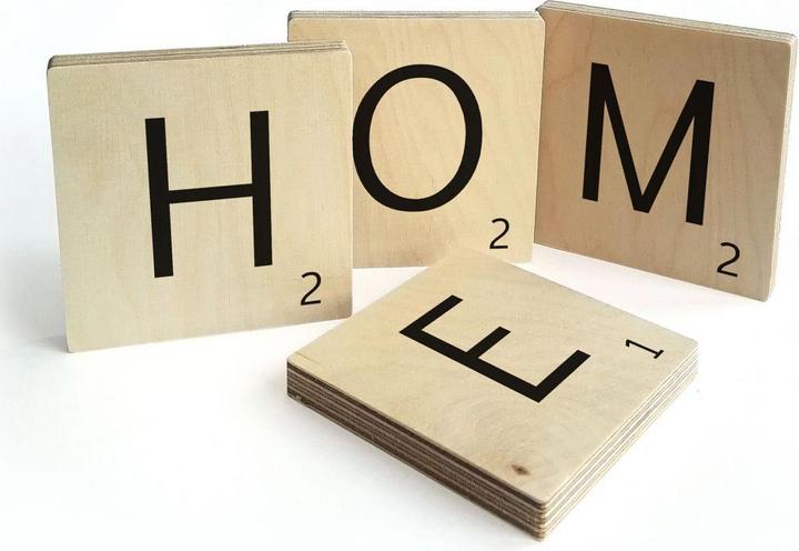 Trenddeko Buchstabensteine Home