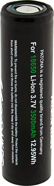 Image du produit Patona Cellule Premium 18650 (1 pcs, Spécifique à l'appareil, 3500 mAh)