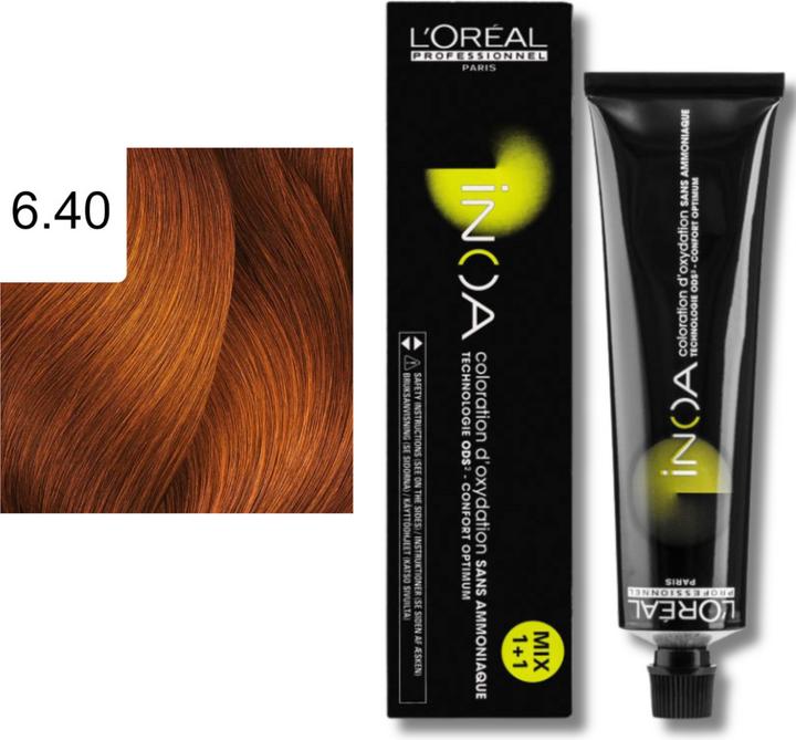 Actual product image L'Oréal Professionnel Inoa (Blond, Copper)