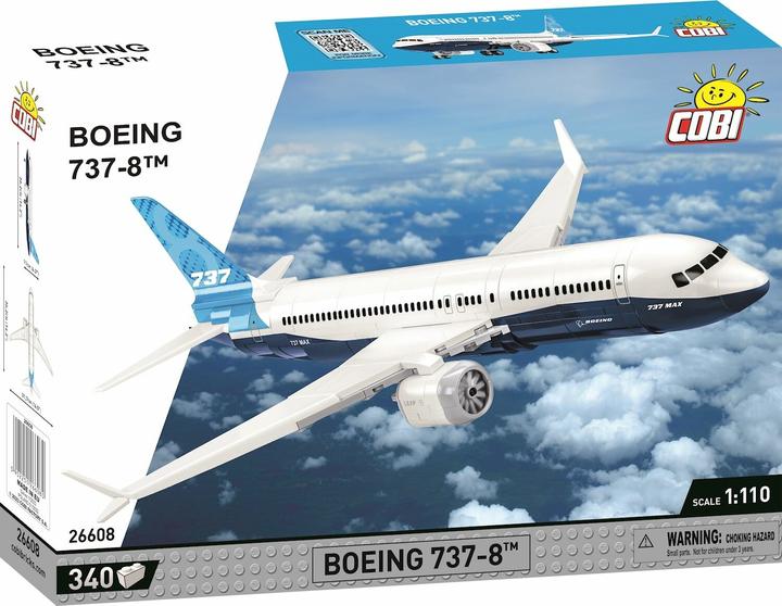 Actual product image Cobi Boeing 737-8 / 340 pcs.