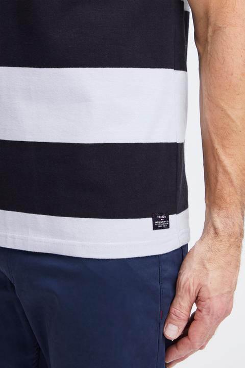Immagine prodotto FQ1924 FQTom SS t-shirt a righe con stampa logo 21900645 (L)