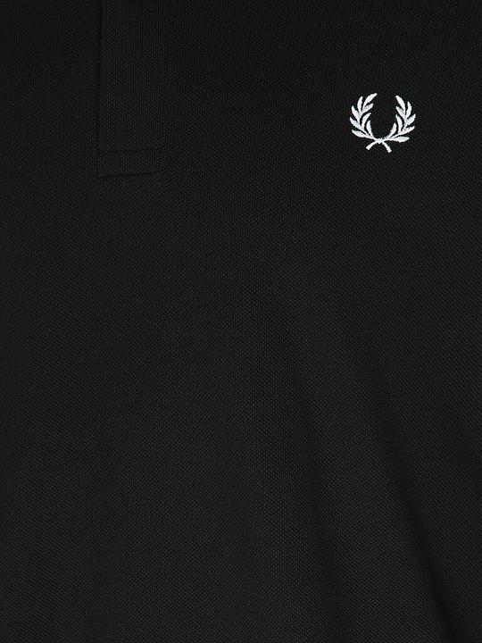Actual product image Fred Perry Twin Tipped Polo Long Sleeve black (M)
