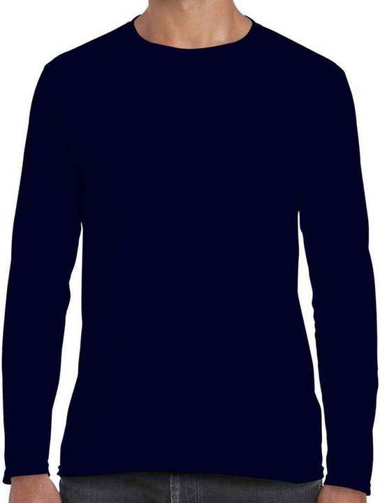 Actual product image Gildan Unisex Adult Softstyle Long-Sleeved T-Shirt (L)