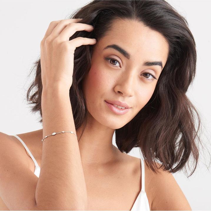 Immagine prodotto Ania Haie Bracciale Mineral Glow Opale Colore Argento (16.50 cm, Argento 925)