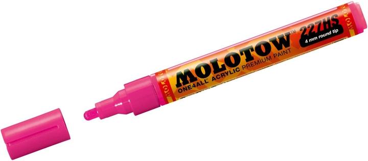 Actual product image Molotow Felt-tip pen One4all 227HS neon pink fluorine (neon pink fluorecent, 4 mm, 1 x)