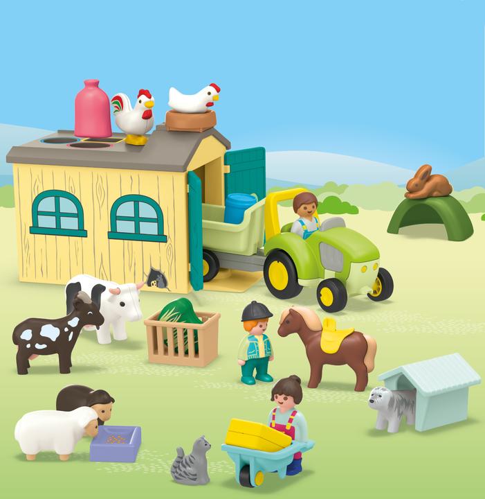 Immagine prodotto Playmobil Avventura nella fattoria dei trattori (71656)