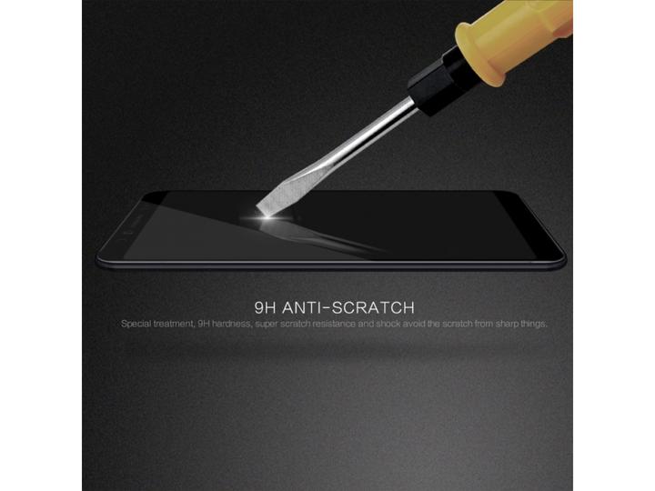 Actual product image Screenguard Xiaomi Mi A2 Full Screen Protective Glass Film 2.5D 9H (1 Piece, Mi A2)