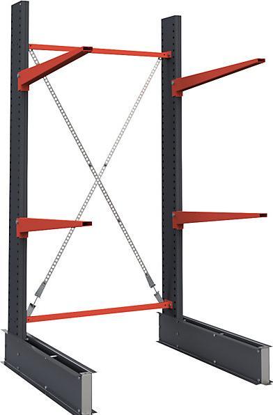 Actual product image kaiserkraft Cantilever rack