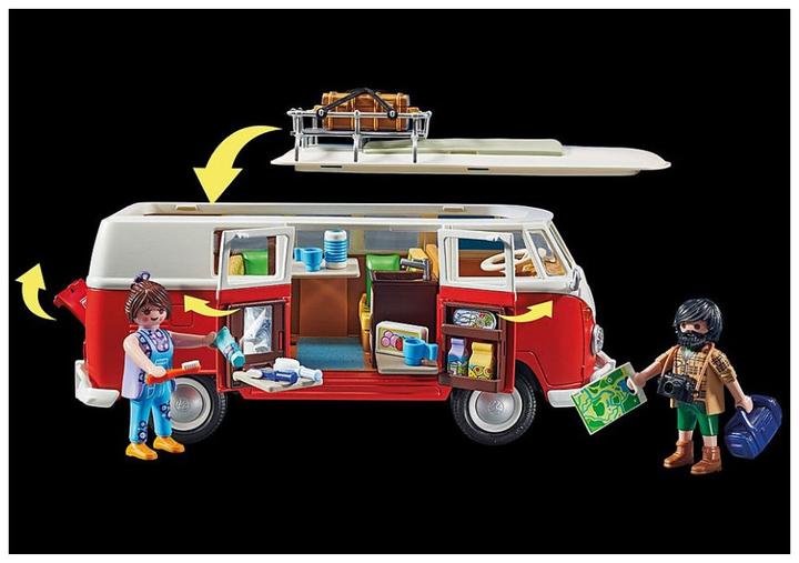 Produktbild Playmobil Volkswagen T1 Camping Bus (70176, Playmobil Volkswagen)