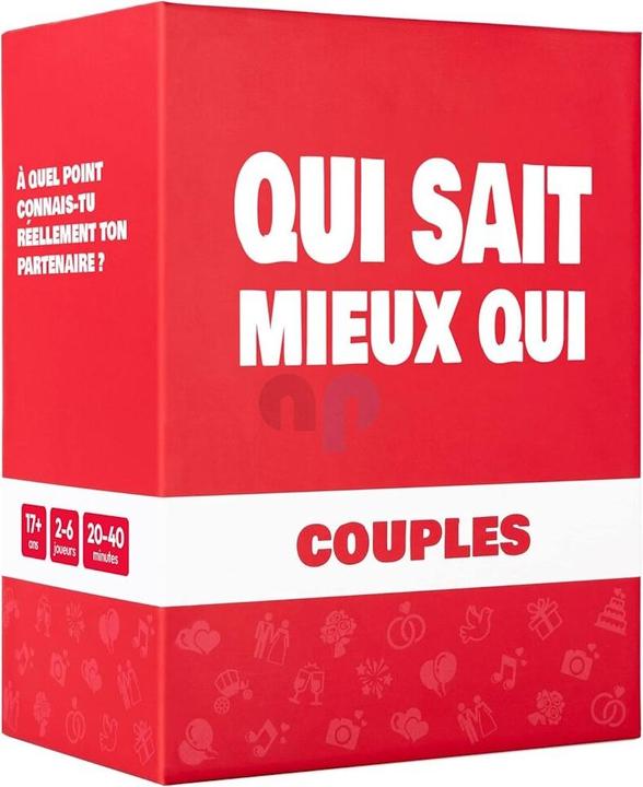 Immagine prodotto The World Game Qui sait mieux qui - Coppie (Francese)