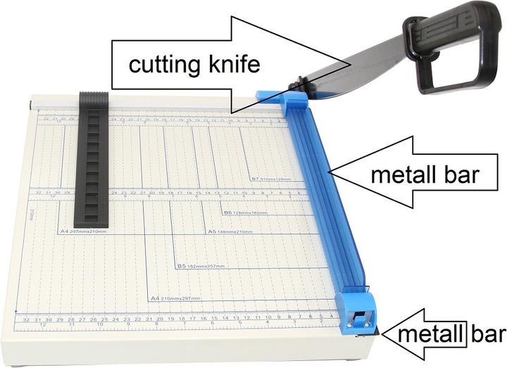 Produktbild Paintersisters Hebelschneider Metall (8 Blätter, A4)