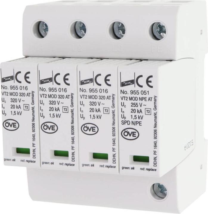 Actual product image Dehn Surge arrester type 2 SPD VT2 4- 955329