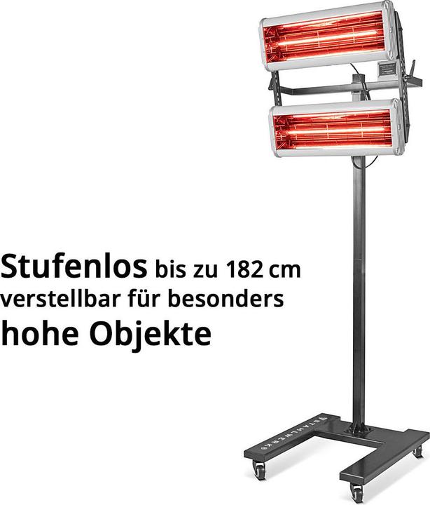 Image du produit Stahlwerk Sécheur de peinture infrarouge IL-2400 ST de 2 400 watts avec trépied (2.40 W)