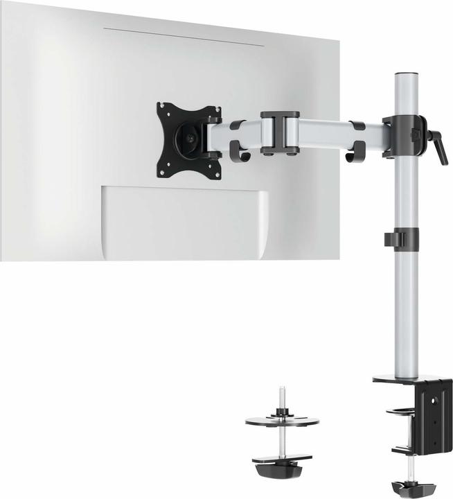 Image du produit Durable Support d'écran SELECT pour 1 mois, support de table argenté (Tables, 27.01")