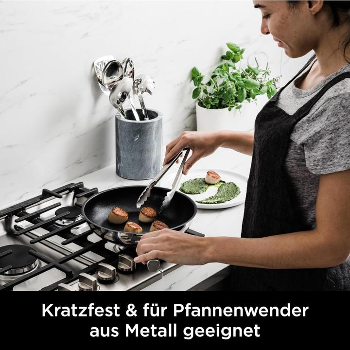 Image du produit Ninja NIA Set de casseroles et poêles 5t.Z.ES (24 cm, Ensemble de casseroles et de poêles de cuisson, Acier inoxydable)