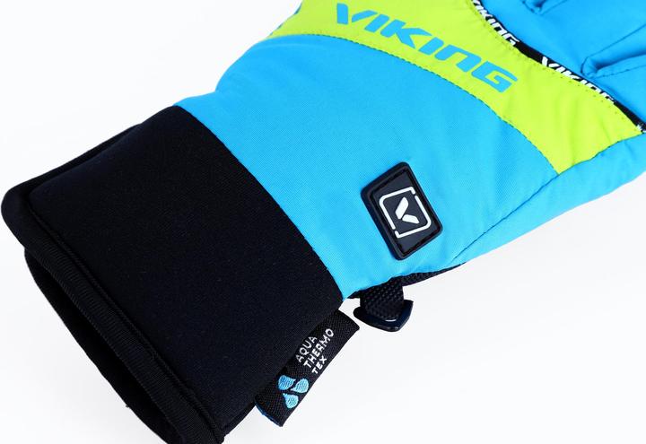Produktbild Vikingsports Viking Europe Fin Handschuhe Kinder blau/grün (5)