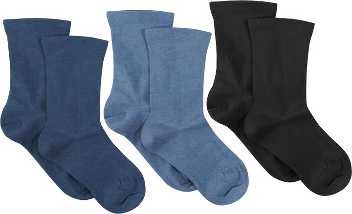 Actual product image Normani 3 pairs of health socks with comfort waistband (pack of 3, 43 - 46)