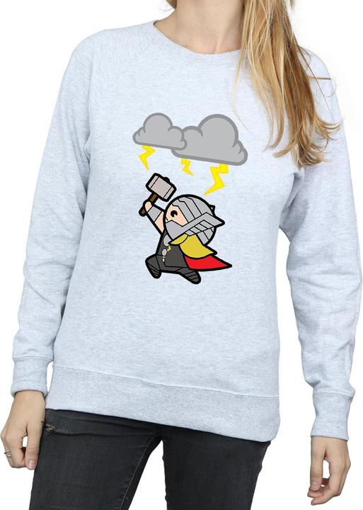 Produktbild Kawaii Thor God Of Thunder Sweatshirt (XL)