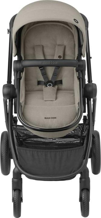 Produktbild Maxi-Cosi Zelia 3 Luxe Twillic Truffle Fr (Black glossy frame & Black Leather)