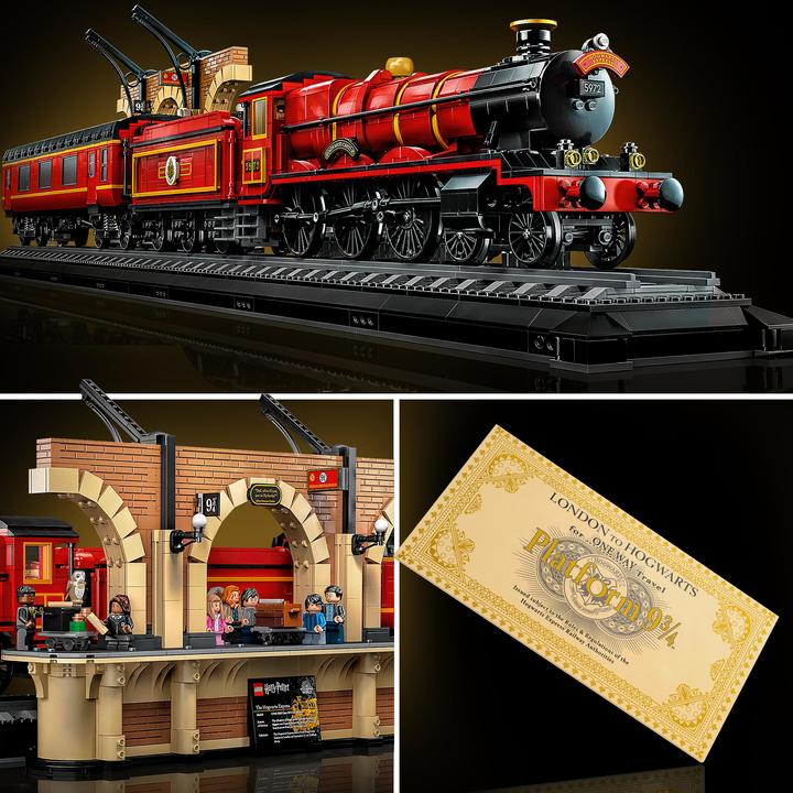 Produktbild LEGO Hogwarts Express - Sammleredition (76405, LEGO Seltene Sets, LEGO Harry Potter)