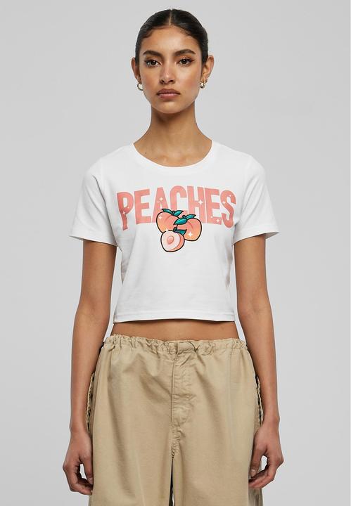 Actual product image Miss Tee Peaches Cropped Tee - 105763 (M)