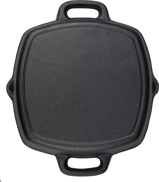 Productafbeelding H&H No Name IJzeren pan met handvat (25 cm, Koekenpan, Gietijzer)