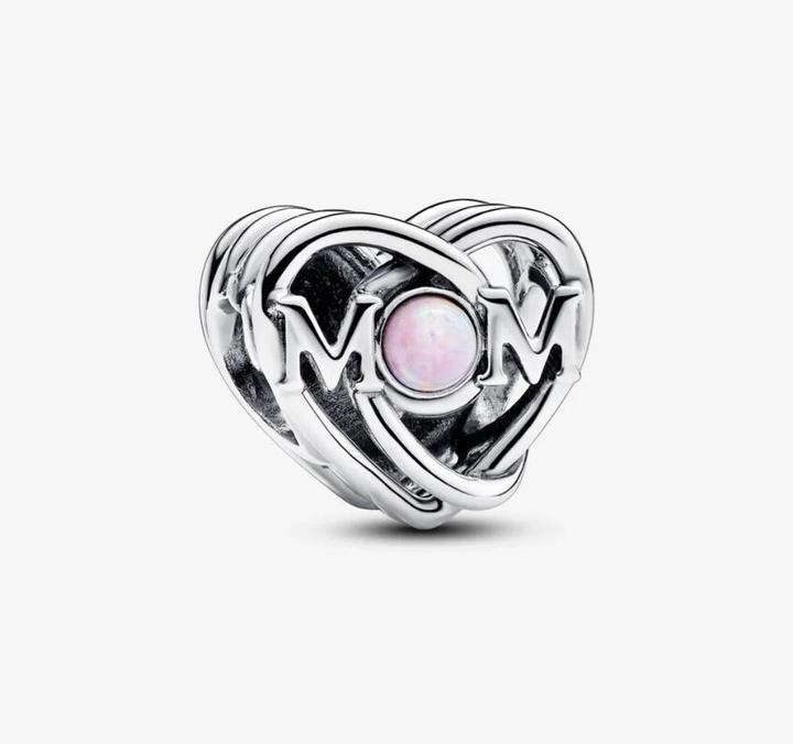 Produktbild Pandora Herz Charm Mom (Sterlingsilber)