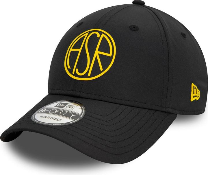 New Era 9Forty Strapback Cap - LIGHTWEIGHT AS Roma schwarz