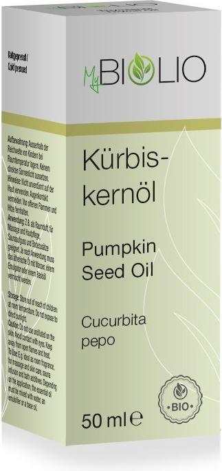 Produktbild MyBiolio Kürbiskernöl (Körperöl, 50 ml)