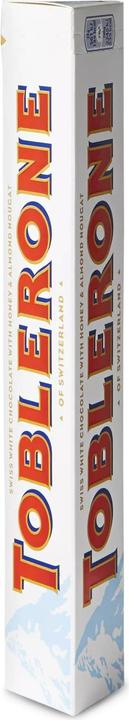 Image du produit Toblerone Swiss White Chocolate with Honey & Almond Nougat (100 g)