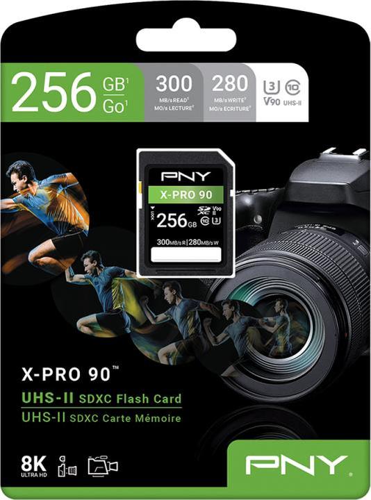 Produktbild PNY X-Pro 90 (256 GB, SDXC, U3, UHS-II)