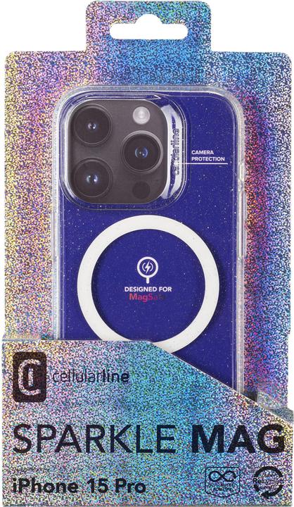 Actual product image Cellularline Sparkle Mag (Apple iPhone 15 Pro)