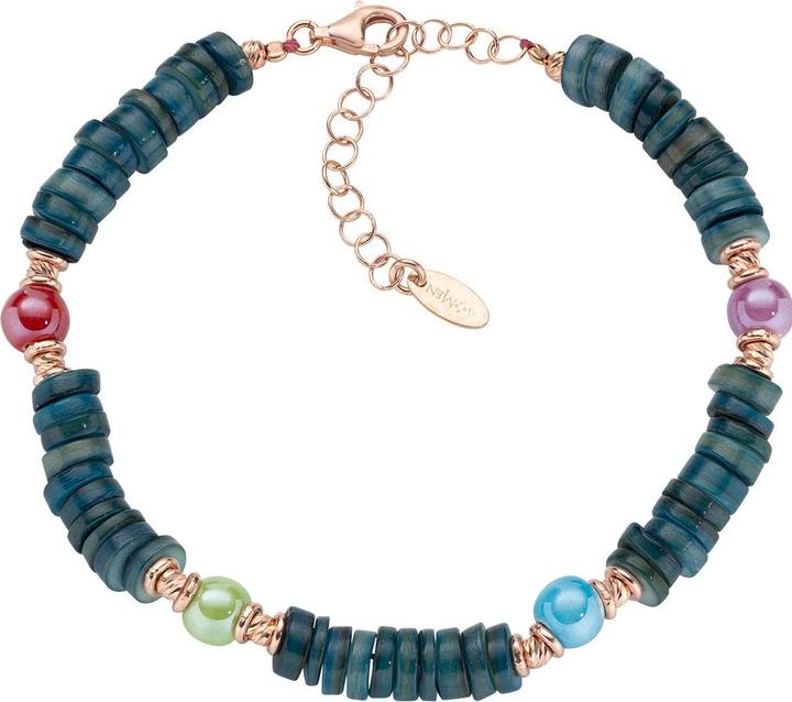 Roségold, Blau/türkis, Grün, Rot, Violett