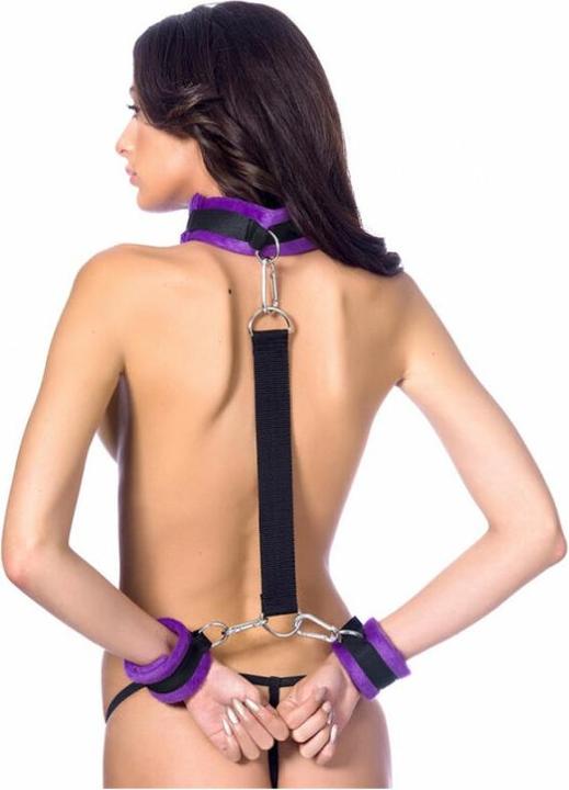 Produktbild Rimba Soft Bondage Halsband mit Handfessel